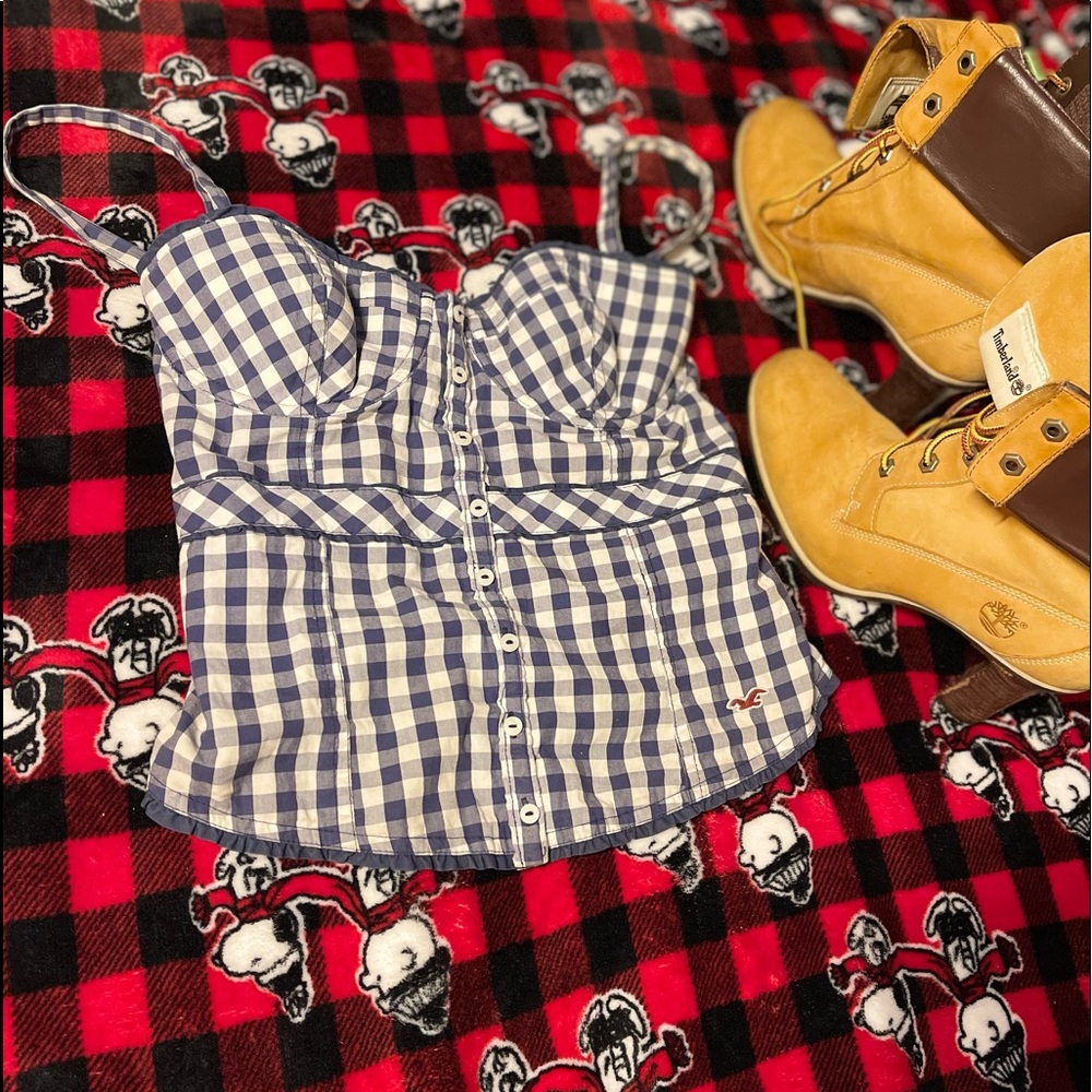Hollister bustier top